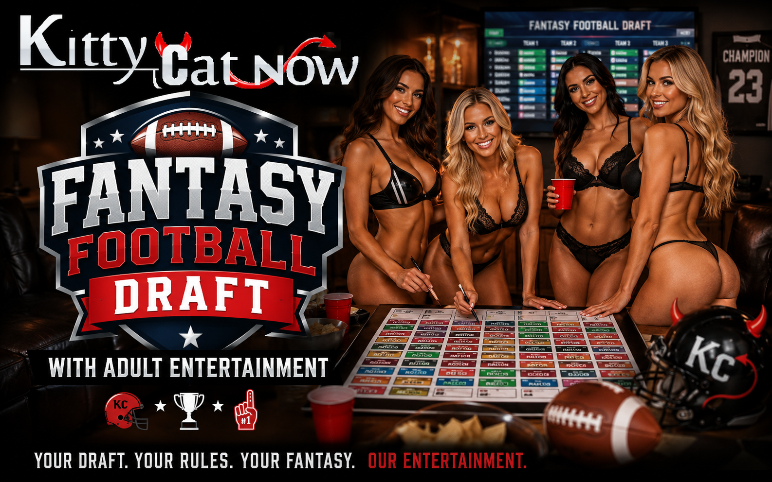 Fantasy Football Strippers-Kitty Cat Now Milwaukee Fantasy Football Strippers-Kitty Cat Now Milwaukee